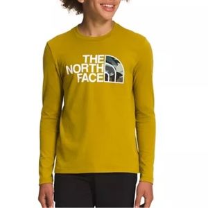 The North Face Big Boys Long Sleeve Graphic T-shirt